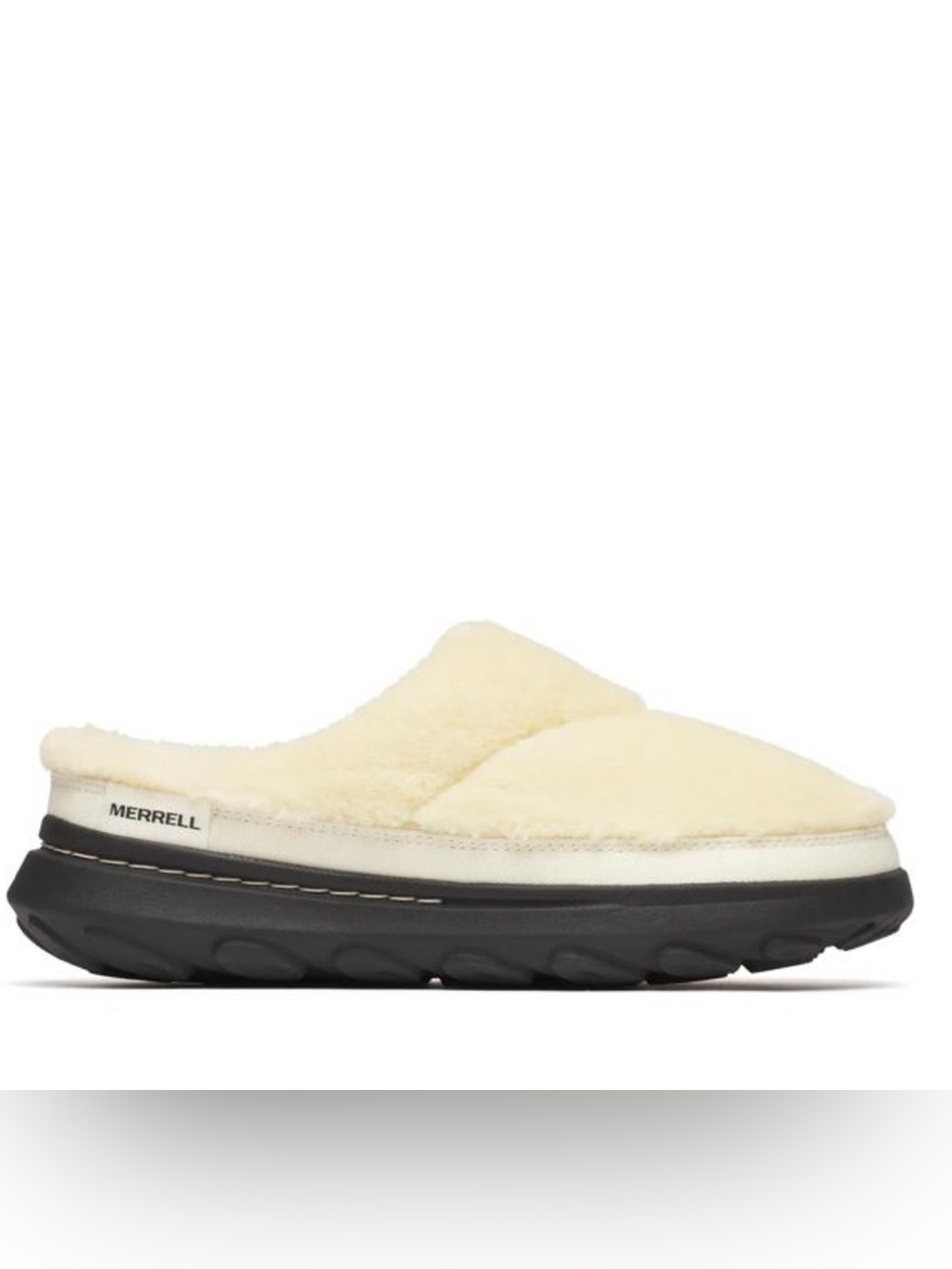 Merrell Hut Moc 2 Slide Cozy Slipper Sand Dune Beige